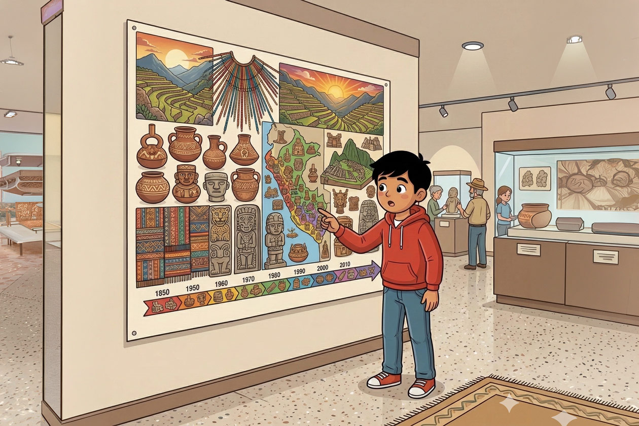 3°: Nuestro pasado peruano / 4°: Descubriendo el pasado del Perú