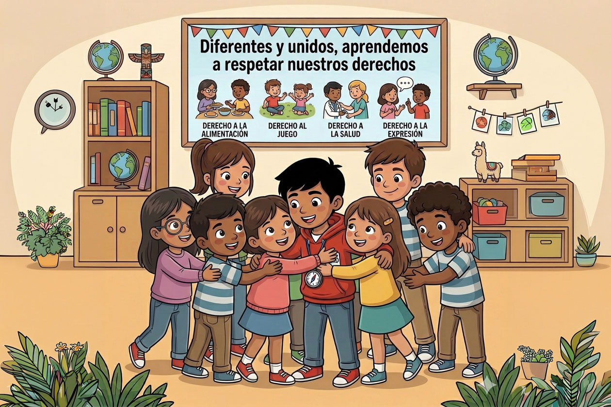 Nuestros derechos y nuestra diversidad: aprendemos a respetarlos