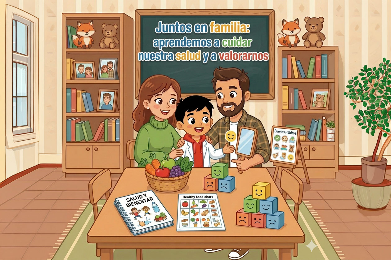 Juntos en familia: aprendemos a cuidar nuestra salud y a valorarnos