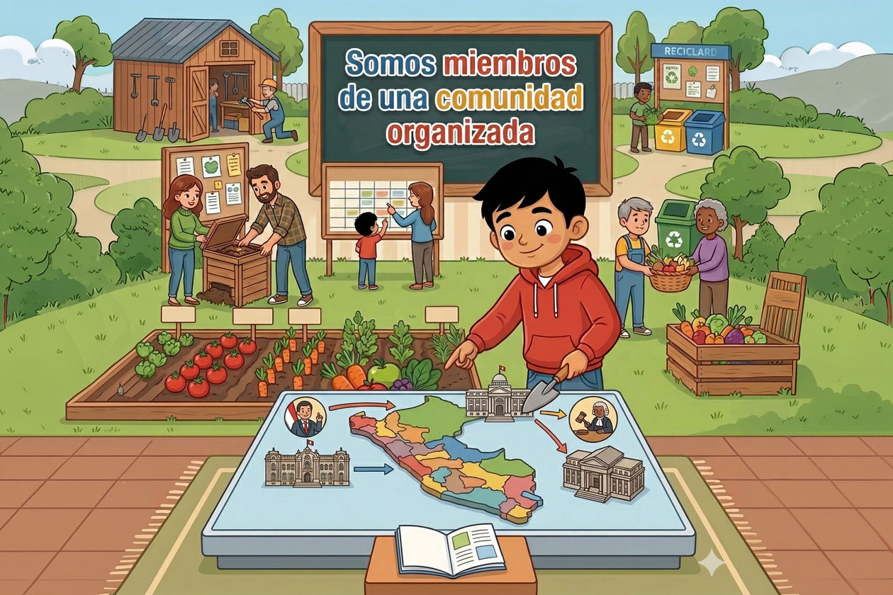 Somos miembros de una comunidad organizada