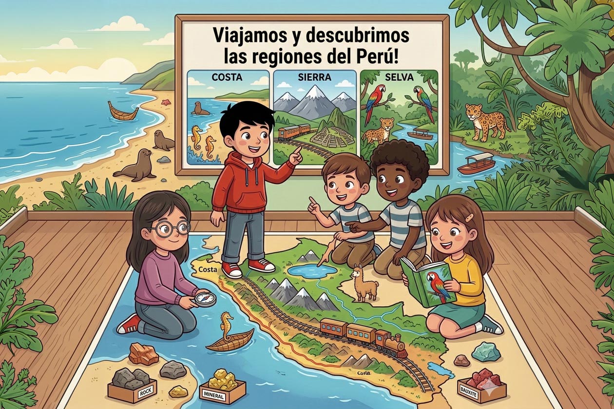 Viajamos por las regiones naturales del Perú